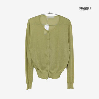 [10 colors] Michichi Sheer Round Cardigan