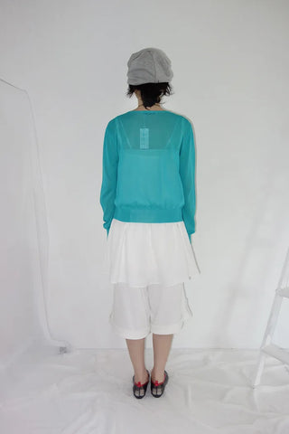 [10 colors] Michichi Sheer Round Cardigan