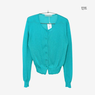 [10 colors] Michichi Sheer Round Cardigan