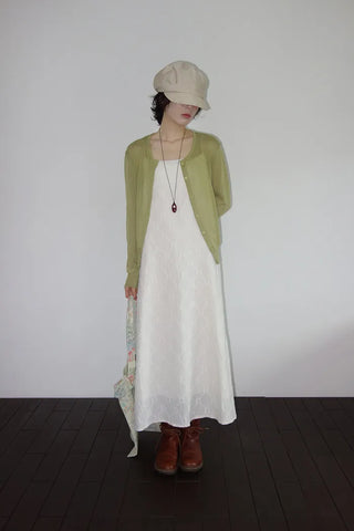 [10 colors] Michichi Sheer Round Cardigan