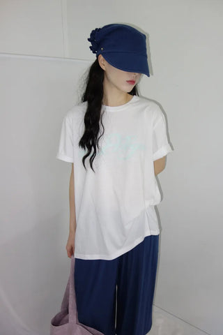 [2 colors] Forty flattering banding harem pants