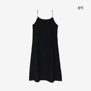 Fifty-Perforated Long Dress
