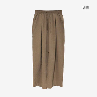 [4 colors] Ice Pintuck Wide Pants