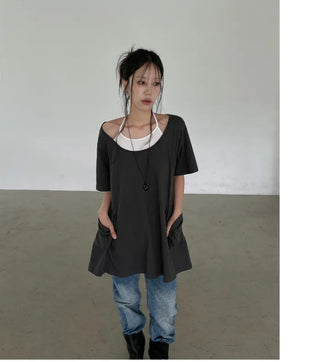 [2 colors] Drop Necklace