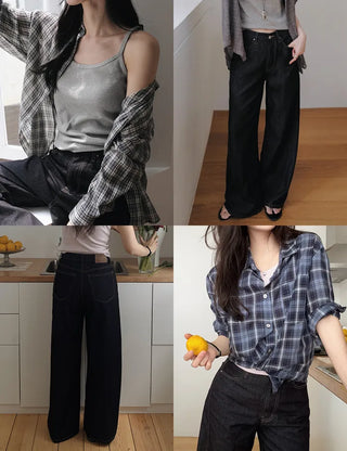 Summer Up Non-Fade Quality Low Denim Pants
