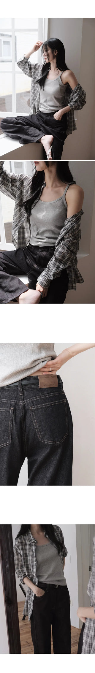 Summer Up Non-Fade Quality Low Denim Pants