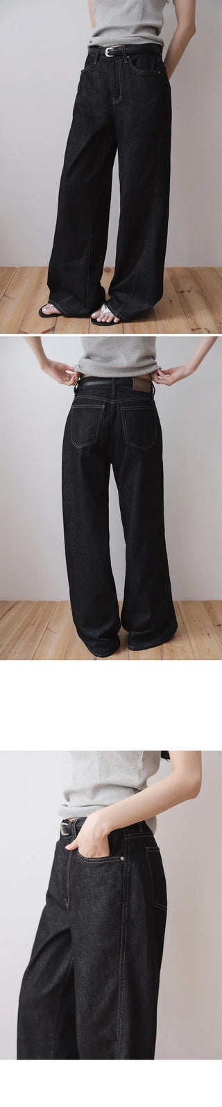 Summer Up Non-Fade Quality Low Denim Pants