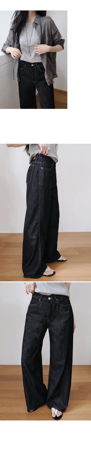 Summer Up Non-Fade Quality Low Denim Pants