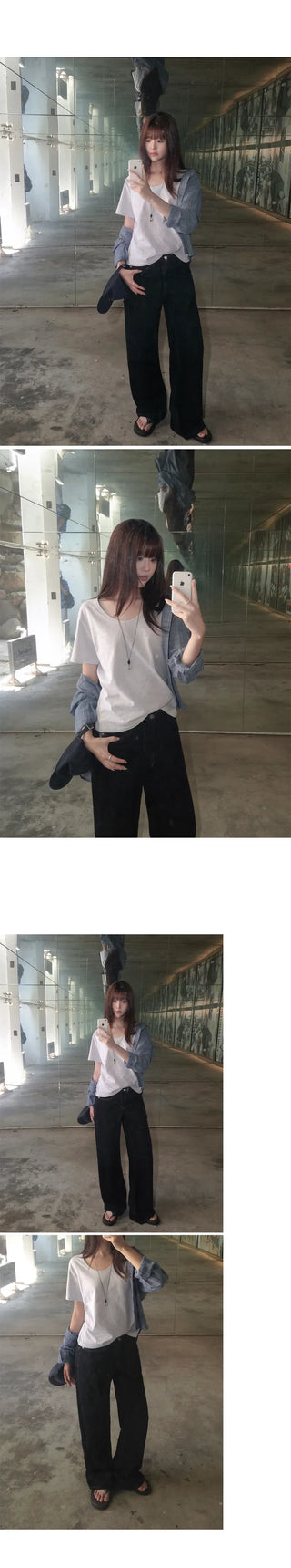 [3 colors] Brushed Summer Tencel Check Shirt
