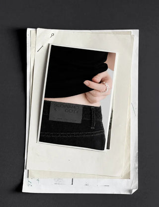 Slow & Susie Flow Fit Stain-Resistant Raw Denim Pants