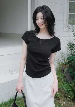 Our Fit Raglan Two-Way T-Shirt