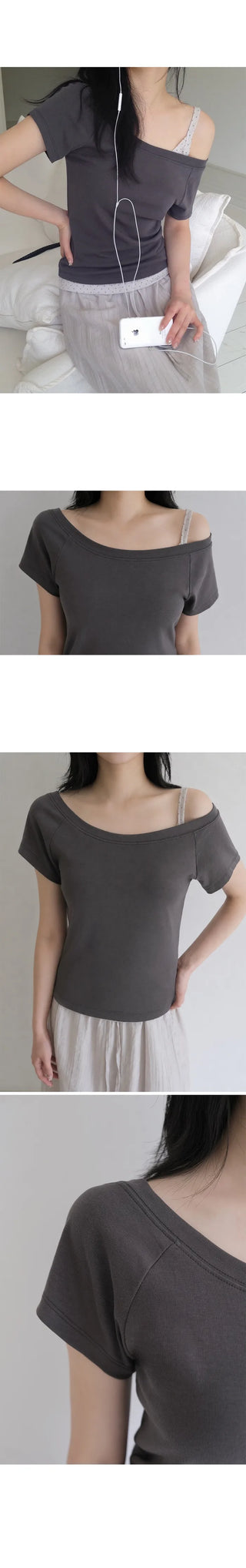 Our Fit Raglan Two-Way T-Shirt
