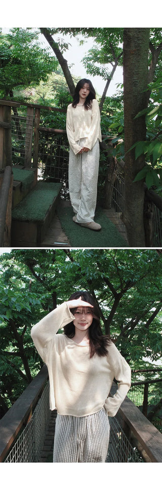 Ourplane Soft Fit Summer Knit