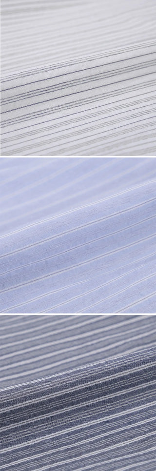 [4 colors] Zanzan Stripe Cotton Shirt