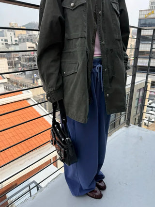 [5 colors] Pigmented Wide Sweatpants / Pigmented Wide Jogger Sweatpants