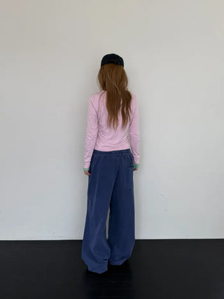 [5 colors] Pigmented Wide Sweatpants / Pigmented Wide Jogger Sweatpants