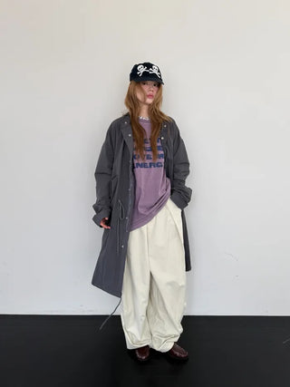 [3 colors] Balloon Wide Cargo Pants