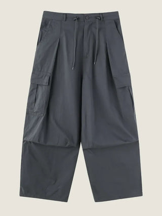 [3 colors] Balloon Wide Cargo Pants