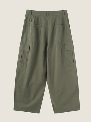 [3 colors] Balloon Wide Cargo Pants