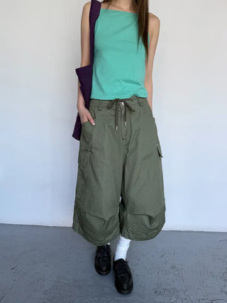 [6 colors] Colorful sleeveless top