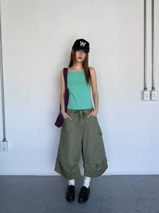 [6 colors] Colorful sleeveless top