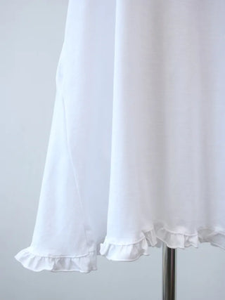 [3 colors] Cotton Frill Dress