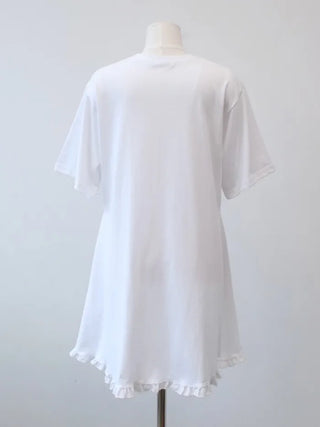 [3 colors] Cotton Frill Dress
