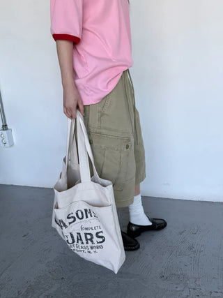 [4 colors] Stonewashed Bermuda Cargo Pants