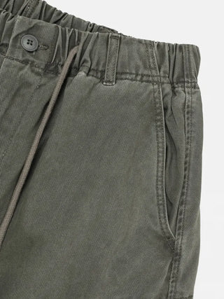 [4 colors] Stonewashed Bermuda Cargo Pants