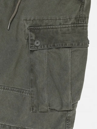 [4 colors] Stonewashed Bermuda Cargo Pants