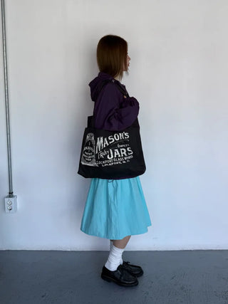 [3 colors] Side Button Midi Skirt