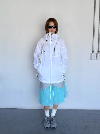[3 colors] Candy Shami Midi Skirt