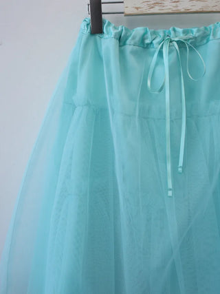 [3 colors] Candy Shami Midi Skirt