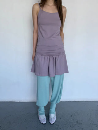 [3 colors] Core Shirring Dress