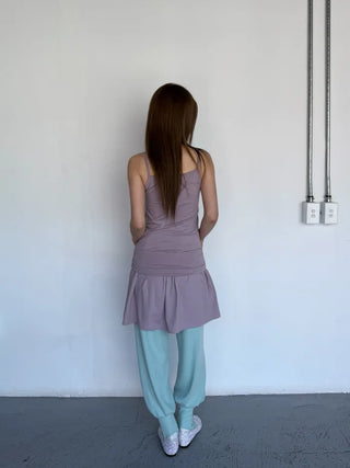 [3 colors] Core Shirring Dress