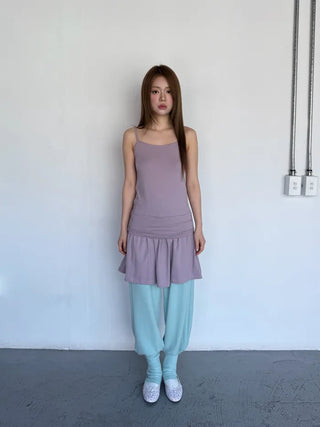 [3 colors] Core Shirring Dress
