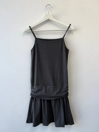 [3 colors] Core Shirring Dress