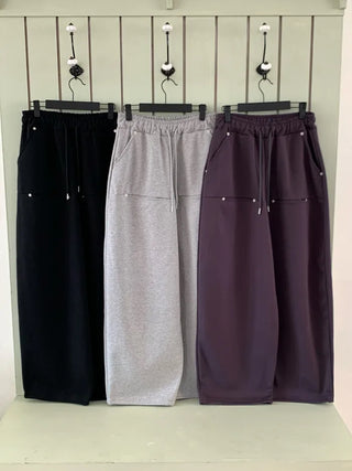 [3 colors] Rivet Point Sweatpants