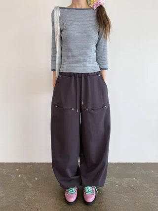 [3 colors] Rivet Point Sweatpants