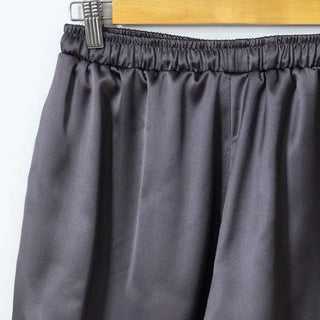 [3 colors] Silky Frill Bermuda Pants