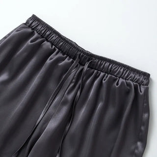 [3 colors] Silky Frill Bermuda Pants