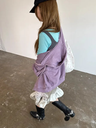 [3 colors] Silky Frill Bermuda Pants