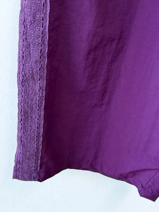 [3 colors] Side Lace Nylon Pants