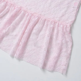 [3 colors] Lace Slip Layered Dress