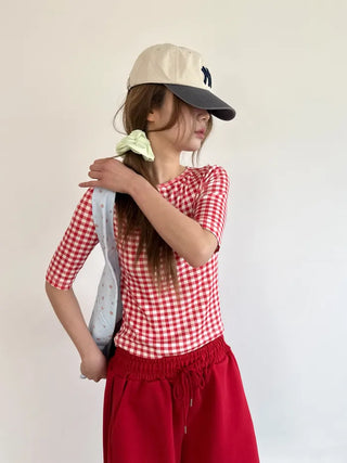 [6 colors] Fold Bermuda Shorts