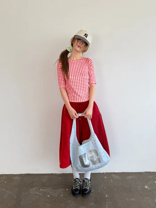 [6 colors] Fold Bermuda Shorts