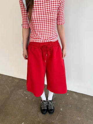 [6 colors] Fold Bermuda Shorts