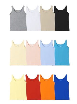 [12 colors] Attention Crop Sleeveless Top