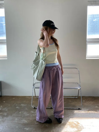 [12 colors] Attention Crop Sleeveless Top