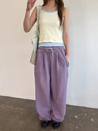 [12 colors] Attention Crop Sleeveless Top